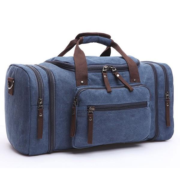 ボストンバッグ ショルダーバッグ メンズ キャンバス 帆布 ポケット多い 大容量 2way ショルダー付き 旅行 底防滑ゴム付き Buyee Buyee 日本の通販商品 オークションの代理入札 代理購入