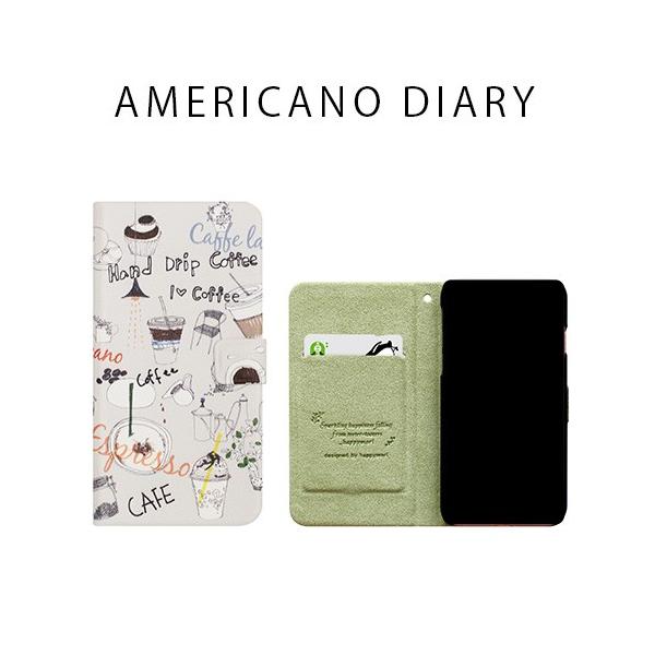 y󂠂 AEgbgziPhone XP[X Happymori Americano Diary 蒠^ inbs[ AJ\m_CA[jACtH Jo[