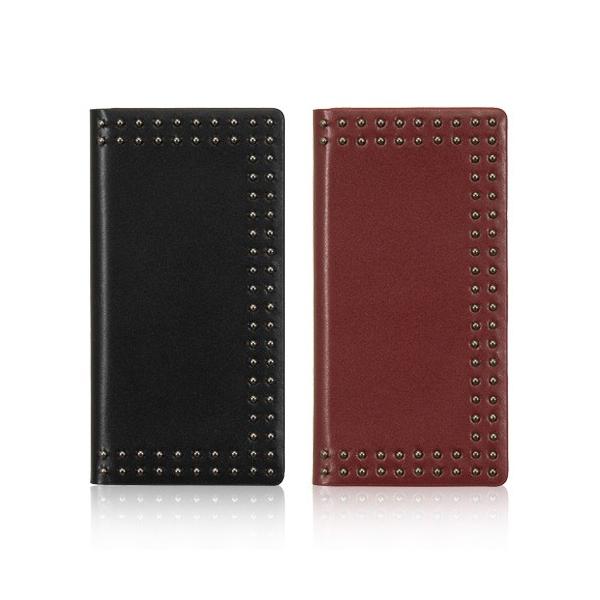 iPhone XS / X / iPhone XS Max / iPhone XR �P�[�X Eblouir Dot Studs Diary �蒠�^ �{�v �A�C�t�H�� �J�o�[ ���U�[