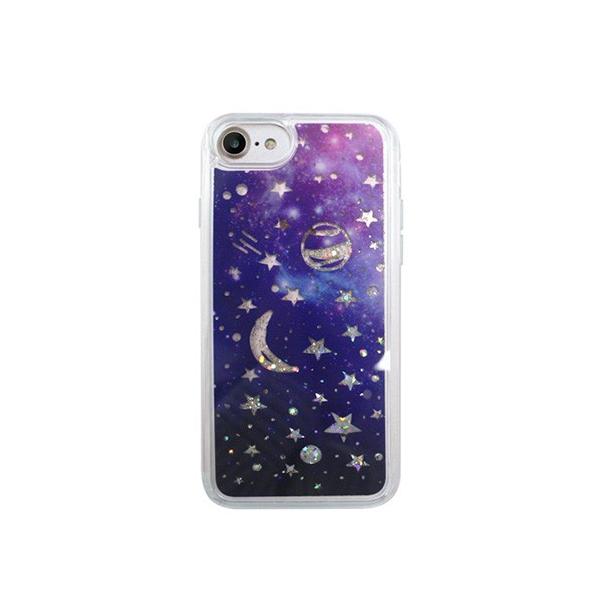 iPhone SE (3 / 2022N) P[X Jo[ icover Sparkle case Space [iPhone SE2/8/7]