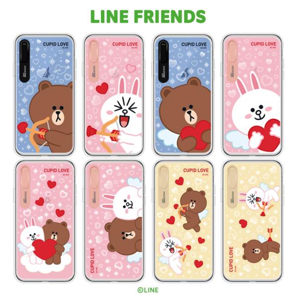 iPhone XS / X / iPhone XS Max / iPhone XR P[X LINE FRIENDS LIGHT UP CASE CUPID LOVE  ACtH Jo[