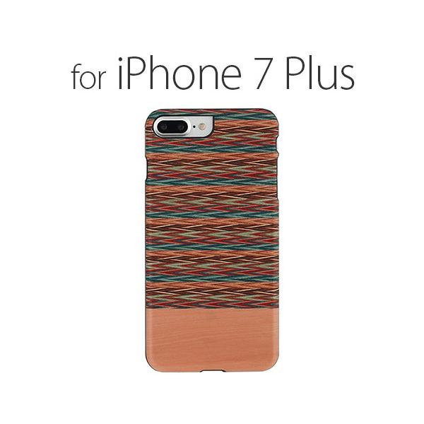 iPhone 8 Plus / 7 Plus VR؃P[X Man &amp; Wood Browny check i}AhEbh uEj[`FbNjACtH Jo[ ؐ