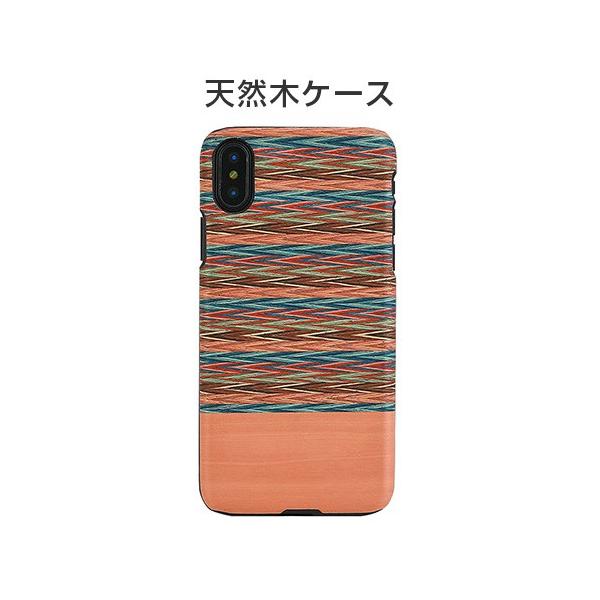 iPhone XS / X P[X VR Man&amp;Wood Browny Checki}AhEbh uEj[`FbNjACtH Jo[ ؐ