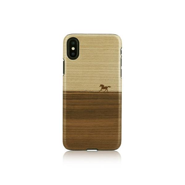 iPhone XS / X P[XVR Man&amp;Wood Mustangi}AhEbh }X^OjACtH Jo[ ؐ