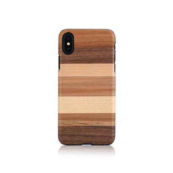 iPhone XS Max P[XVR Man&amp;Wood Sabbiai}AhEbh TbrAjACtH Jo[ ؐ
