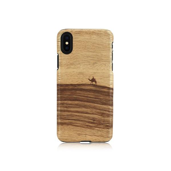 iPhone XS Max P[XVR Man&amp;Wood Terrai}AhEbh ejACtH Jo[ ؐ