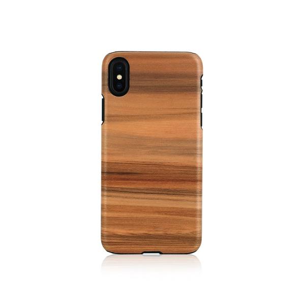 iPhone XS Max P[XVR Man&amp;Wood Cappuccinoi}AhEbh Jv`[mjACtH Jo[ ؐ