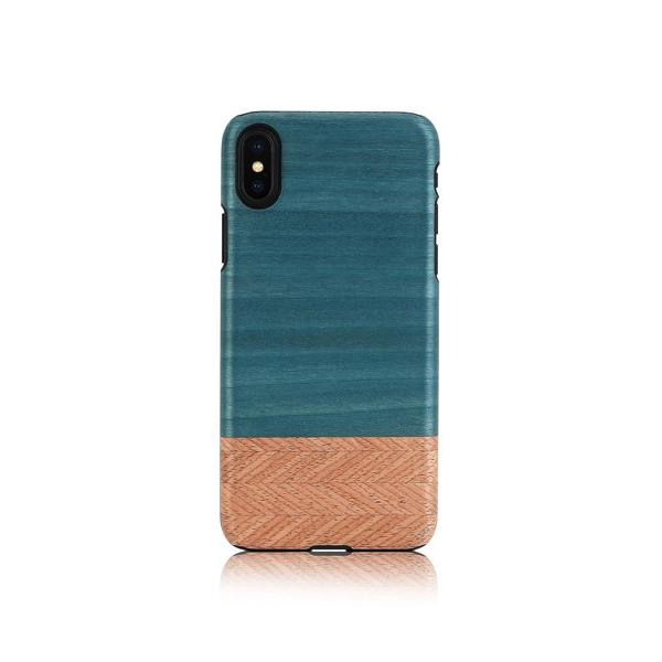 iPhone XS Max P[XVR Man&amp;Wood Denimi}AhEbh fjjACtH Jo[ ؐ