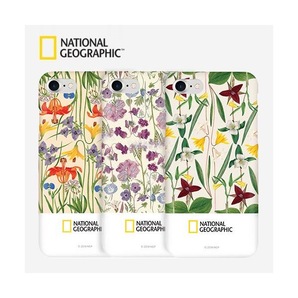 iPhone SE (3 / 2022N) P[X Jo[ National Geographic Flower Frame Style Case Slim Fit [iPhone SE2/8/7]