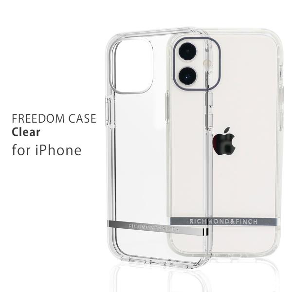iPhone 12 mini / iPhone 12 Pro / 12  / iPhone 12 Pro Max �Ή� �P�[�X Richmond &amp; Finch FREEDOM CASE Clear