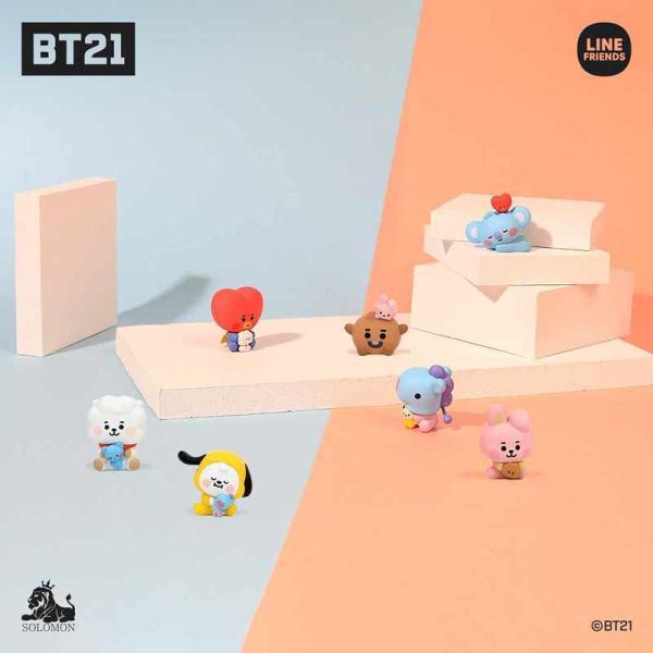 BT21 ベビーモニターフィギュア かわいいBT21キャラクター【公式ライセンス品】