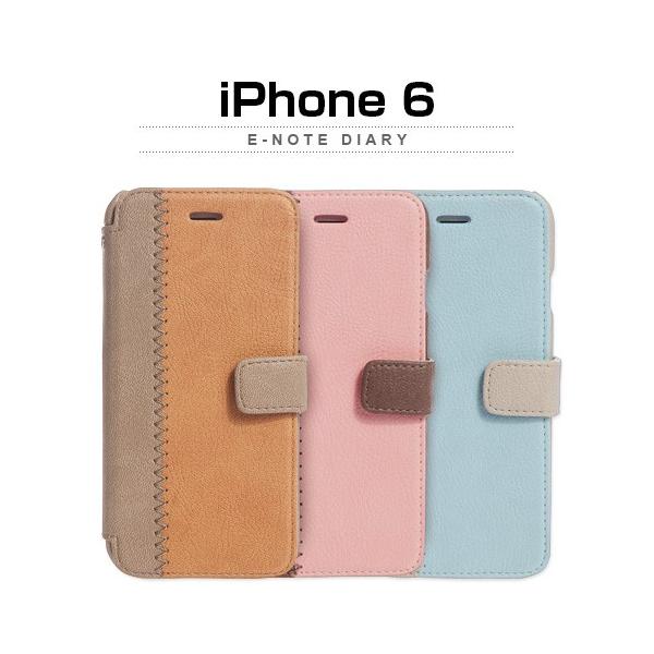 ZENUS iPhone6s/6 ケース 手帳型 E-note Diary （ゼヌス イーノート