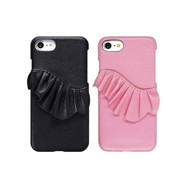 iPhone SE �P�[�X iPhone 8/7�P�[�X ZENUS Ruffle Bar�i�[�k�X ���b�t���o�[�j�A�C�t�H�� �{�v �J�o�[ �o�[�^�C�v �J�[�h���[��