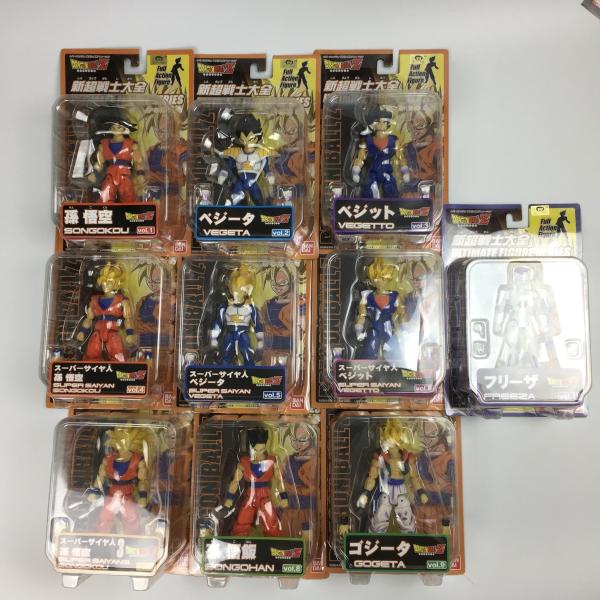バンダイ 超戦士大全 孫悟空 ベジータ ベジット 孫悟飯 ゴジータ スーパーサイヤ人３ フリーザ 10種セット 2581 マイコレ 通販 Yahoo ショッピング