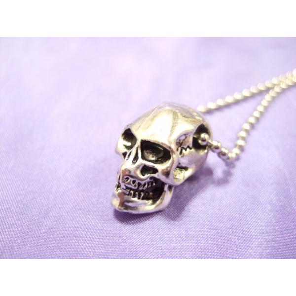 横浜最新 魅惑のドクロ♪スカールペンダントトップ 10個900円 メンズレディース 守護魔除け パーツ部品卸し 送料290円ネックレス107