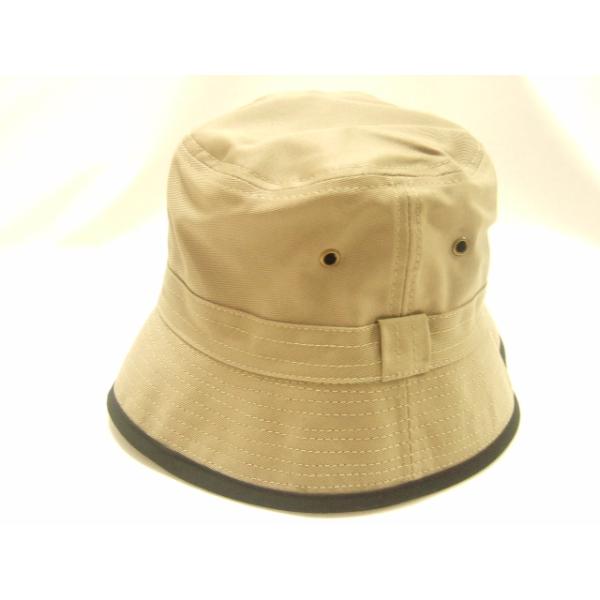横浜最新♪魅惑のハット リバーシブル 濃いベージュ/黒 Reversible Hat 送料290円帽子22