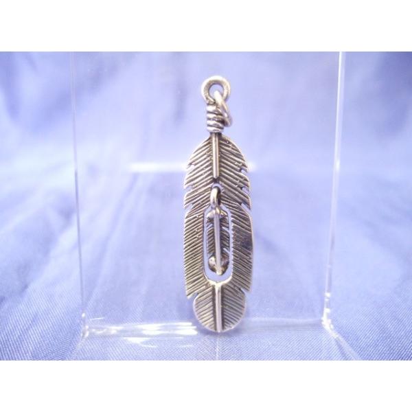 横浜最新 シルバー925SILVER♪魅惑の銀ペンダントフェザー羽 メンズレディース 送料無料ネックレス77a