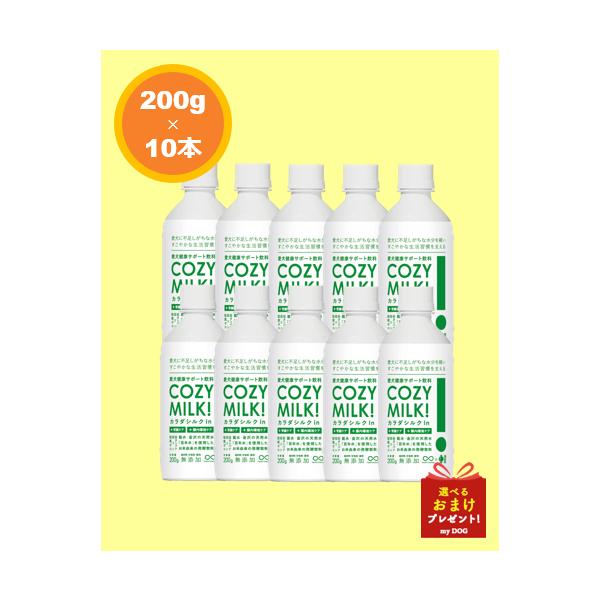 金沢で創業約400年 甘酒の老舗である福光屋と共同開発した『甘酒』に、『カラダシルク（シルクフィブロイン）』をプラス。保存料・甘味料・香料無添加で愛犬に不足しがちな水分を補い、すこやかな生活習慣を支えます。