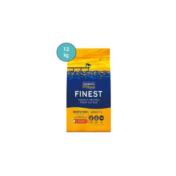フィッシュ4 ドッグ オーシャンホワイトフィッシュ 12kg 【ティドラ15g