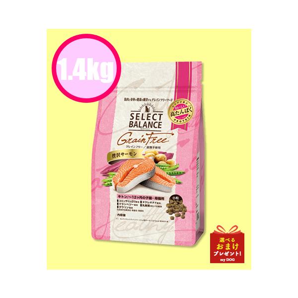 セレクトバランス グレインフリー アダルト 贅沢サーモン 小粒 1.4kg 猫用 ドライフード