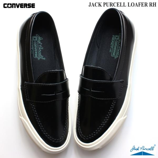 コンバース ジャックパーセル ローファー RH ブラック CONVERSE JACK