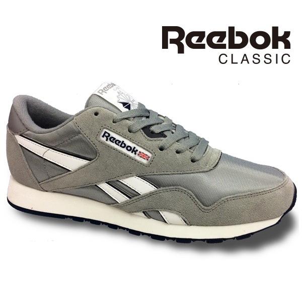 eb Bandiet Somber リーボック クラシック Reebok CLASSIC CL NYLON 36088 プラチナ/ジェットブルークラシックナイロン  :36088:フットパークヌシセ - 通販 - Yahoo!ショッピング