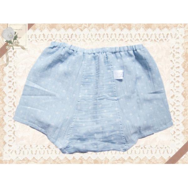 冷え取り下着 オーガニックコットンダブルガーゼの女性用トランクス ソフトゴム ショート 水玉ブルー F17gb Buyee Buyee Japanese Proxy Service Buy From Japan Bot Online