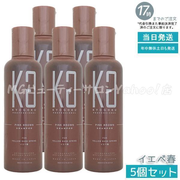 KYOGOKU PROFESSIONAL 京極 パーソナル カラーシャンプー ピンク