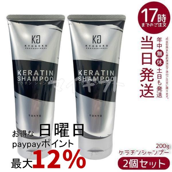 KYOGOKU PROFESSIONAL KYOGOKU ケラチンシャンプー 200ml 2個セット