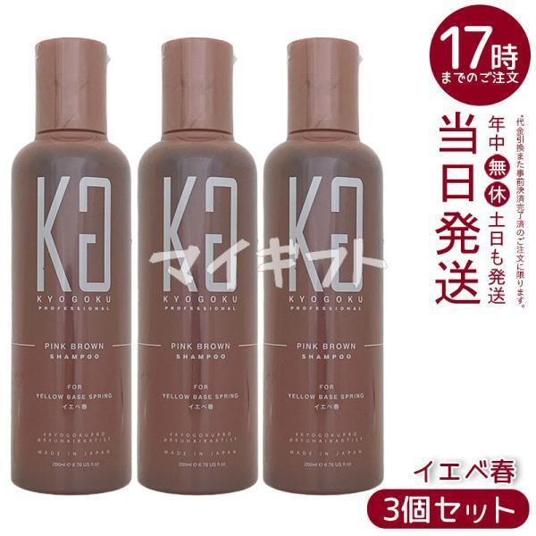 KYOGOKU PROFESSIONAL 京極 パーソナル カラーシャンプー ピンク