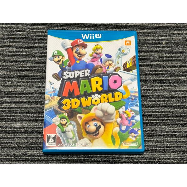 Wii U WiiU ソフト スーパーマリオ 3Dワールド 任天堂 ウィーユー
