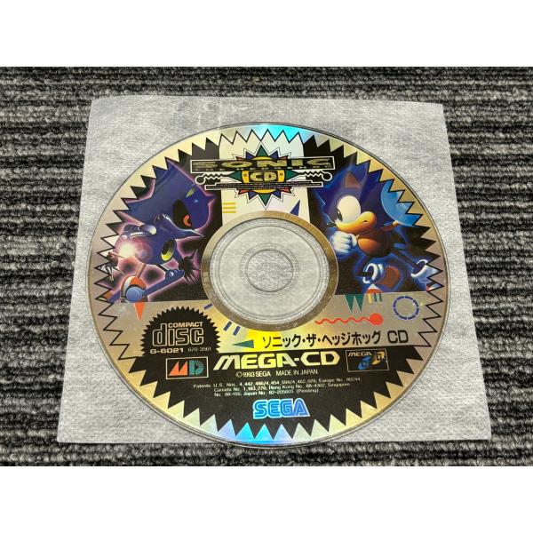 ソニック　ザヘッジボッグ　メガ・CD myhot_bmg1154