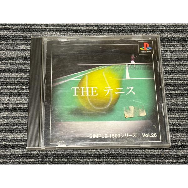 プレステーション本体　プレステーションソフト PlayStation プレステ ソフト THE テニス 1500シリーズ Vol.26
