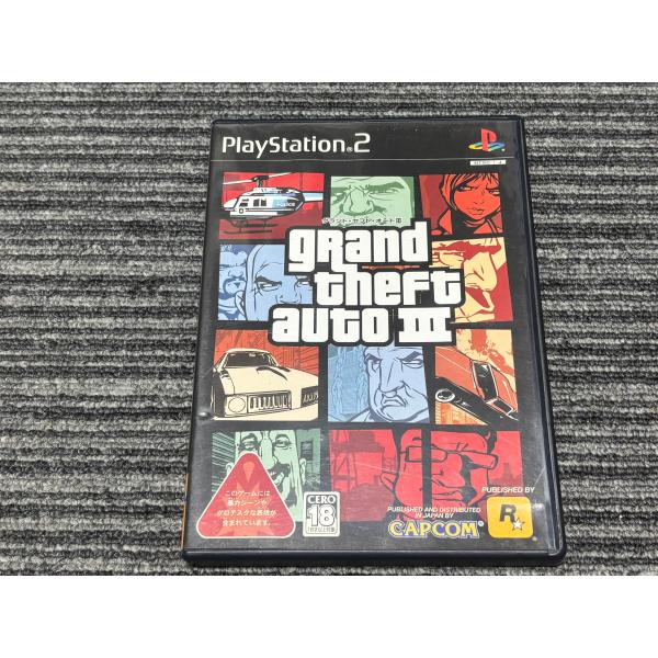プレステ2 ソフト GTA グランド・セフト・オート 3 playstation2 PS2