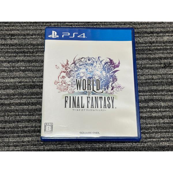 PS4 ソフト ワールド オブ ファイナルファンタジー playstation4 SONY