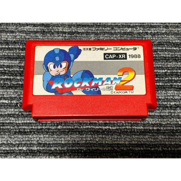任天堂 ファミコン カセット ソフト ロックマン2 ワイリーの謎 任天堂 ファミコン カセット ソフト ロックマン2 ワイリーの謎