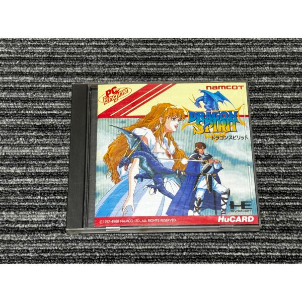 NEC PCエンジン Huカード ドラゴンスピリット ケース付き PCE NEC PCエンジン Huカード ドラゴンスピリット ケース付き PCE