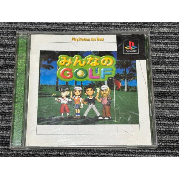 PlayStation プレステ ソフト みんなのGOLF Best playstation PS