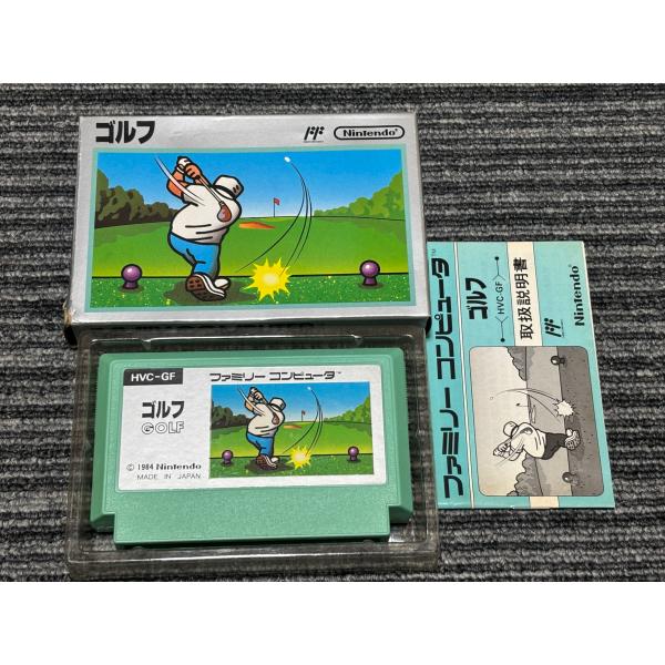 任天堂 - ファミコンソフト　ゴルフ　後期版カセット wasou-marron_yfcs0133