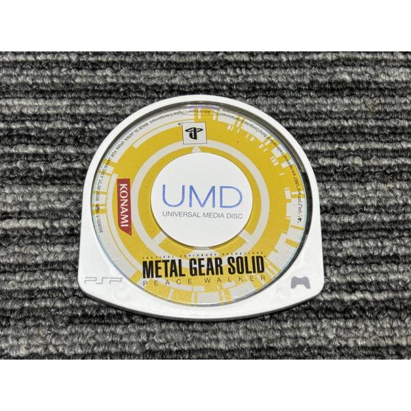 PlayStation PSP ソフト METALGEAR SOLID PEACE WALKER メタルギア