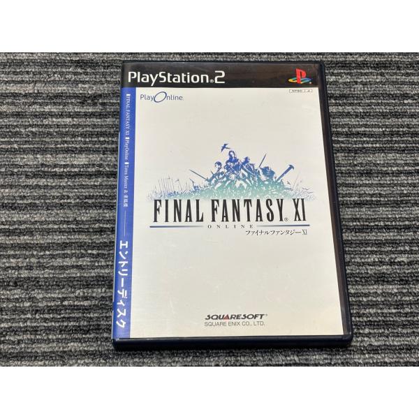 プレステ2 ソフト ファイナルファンタジーXI ONLINE エントリーディスク  playstation2 PS2