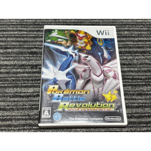 wii ソフト　wii u ソフト　wiiリモコン　ポケモン 任天堂（Nintendo） Wii ソフト ポケモンバトルレボリューション