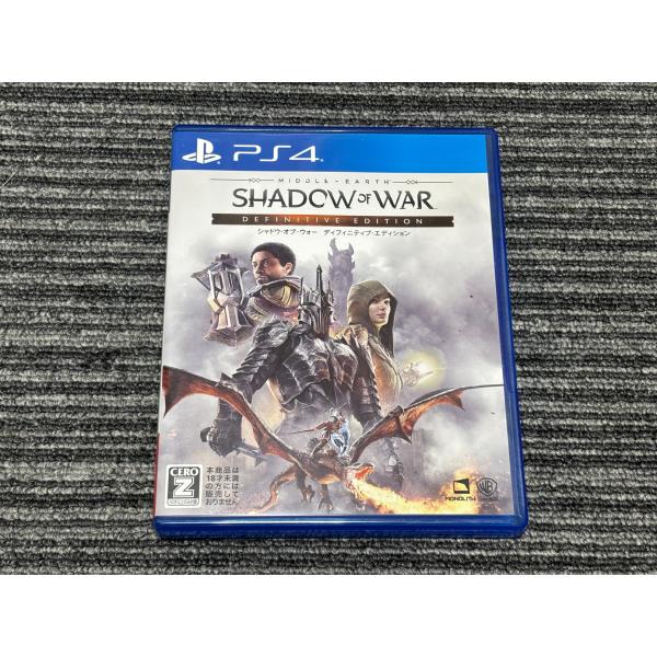 PlayStation PS4 ソフト シャドウ オブ ウォー ディフィニティブ
