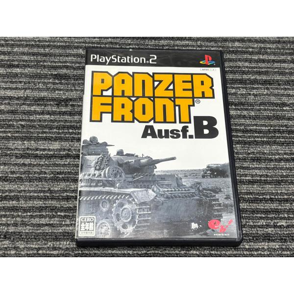 PlayStation プレステ2 ソフト PANZER FRONT Ausf.B playstation2 PS2
