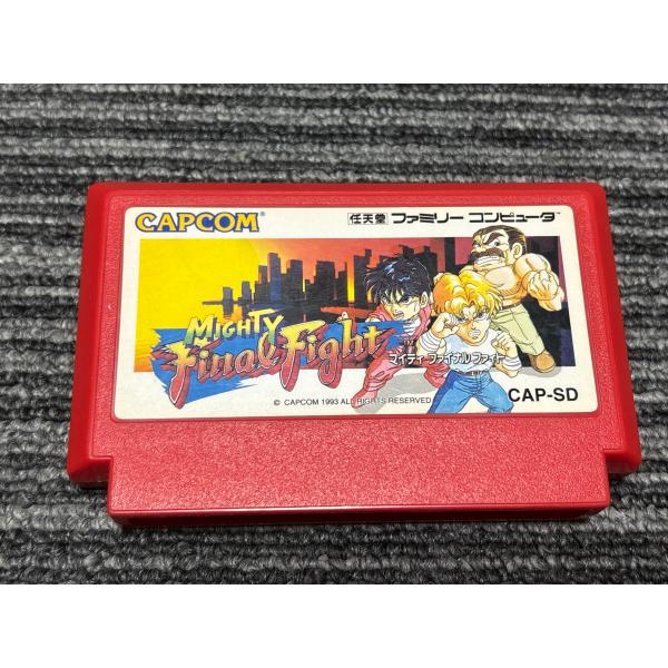 【美品】マイティファイナルファイ　カセット 任天堂（Nintendo） ファミコン カセット ソフト マイティ ファイナル