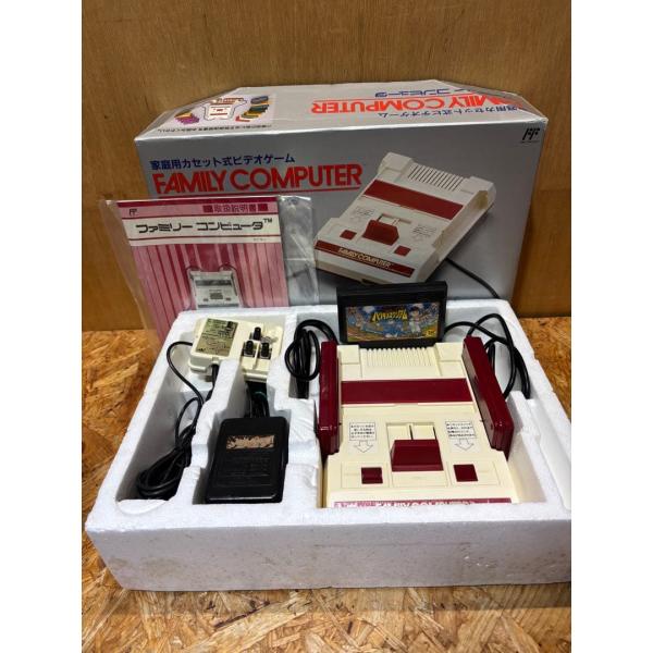 任天堂（Nintendo） 美品 ファミコン 本体 箱 説明書 ソフト付き