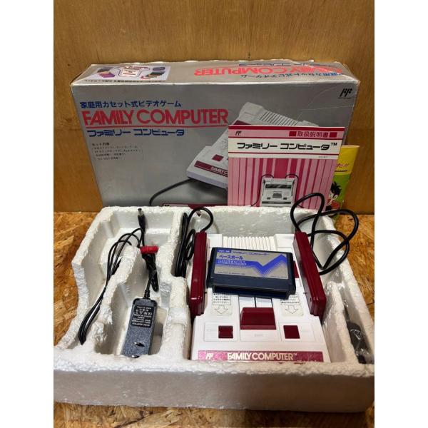 任天堂（Nintendo） 美品 初代 ファミコン 本体 HC4819358 ソフト 箱