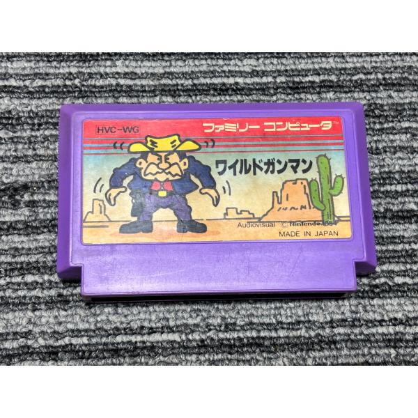 ファミコン カセット ソフト ワイルドガンマン FC