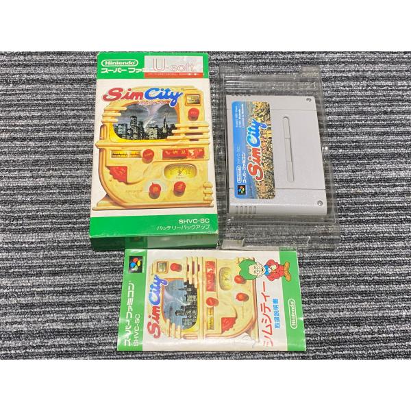 任天堂 スーパーファミコン カセット ソフト シムシティ Sim