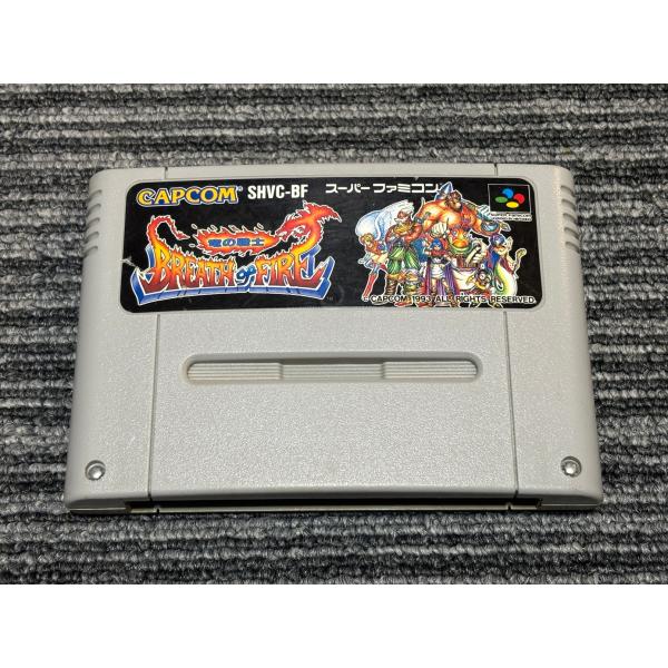 スーパーファミコン カセット ソフト ブレスオブファイヤ 竜の戦士 SFC